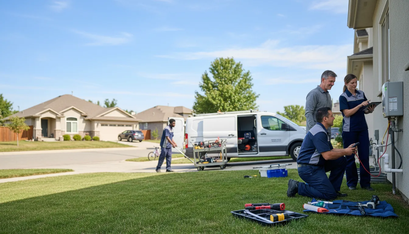 Professional Tankless Water Heater Installation in Kellnersville, WI